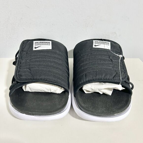 Nike Asuna 2 “Black White” Men’s Size 10 Lifestyle Comfort Slip-On Slides